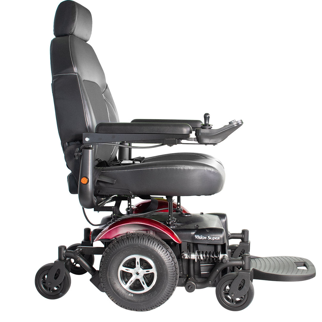 Vision Super Heavy Duty Power Wheelchair with Power Seat Lift 400 lbs
