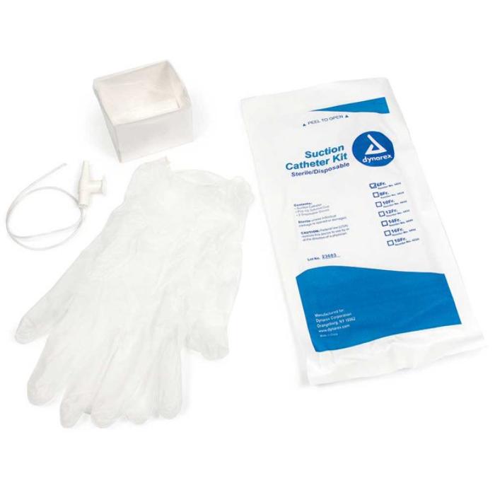 Dynarex Suction Catheter Kit Adult 14 fr