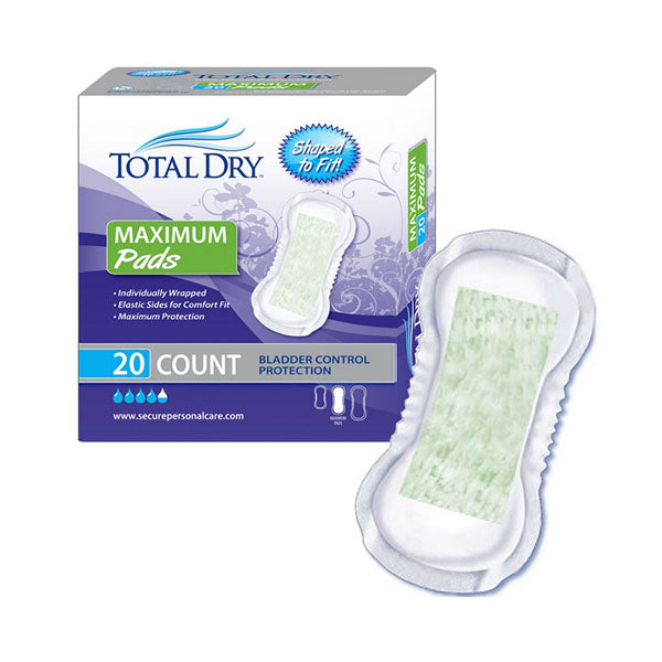 TotalDry Pads Maximum 13.75" Long
