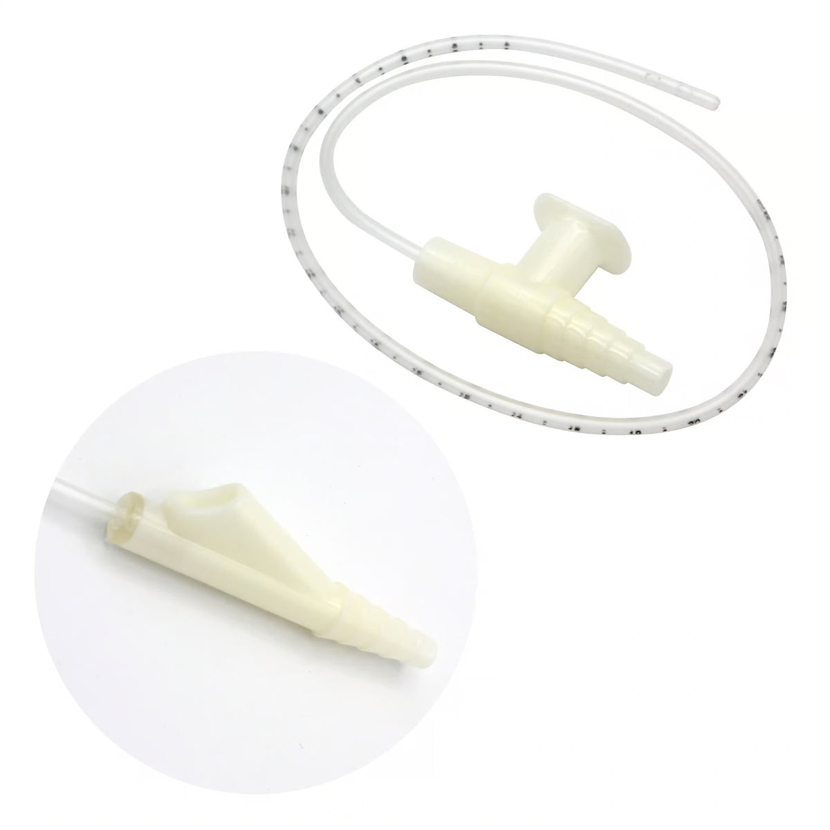 8FR Chimney Coiled Packed Catheter Delee