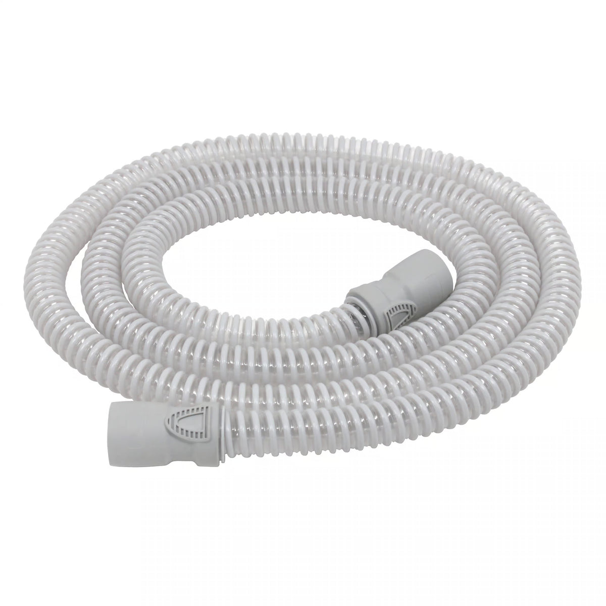 Slim Style CPAP Smoothbore Tubing with 22mm Cuffs 6'. L Gray