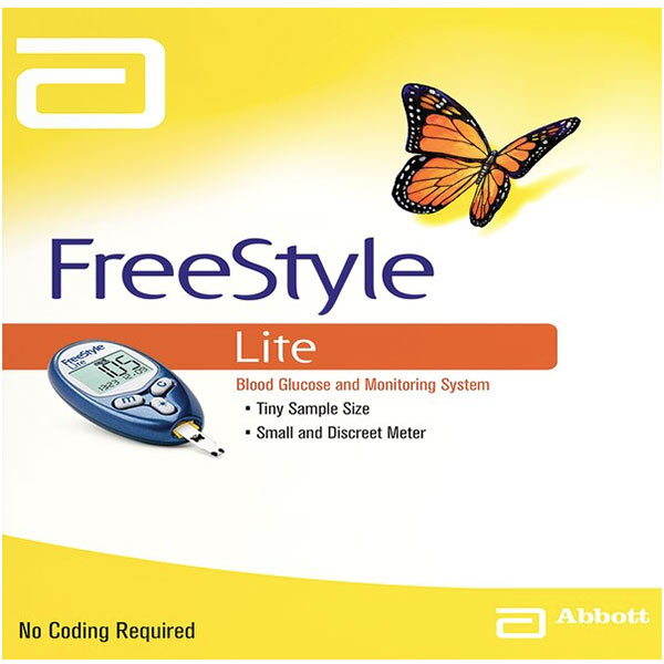 FreeStyle Lite Blood Glucose Monitoring System 1ct 70804