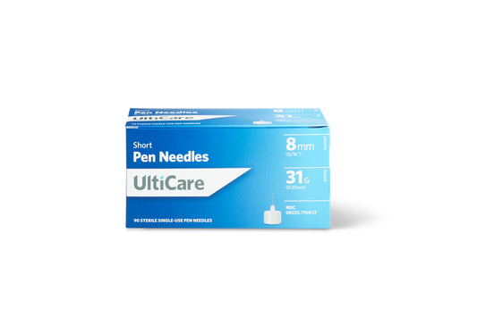 UltiCare Pen Needle 31G x 8 mm (90 count) 90ct
