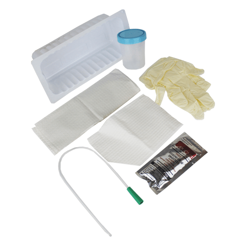 PVC Urethral Catheter Tray 14 Fr