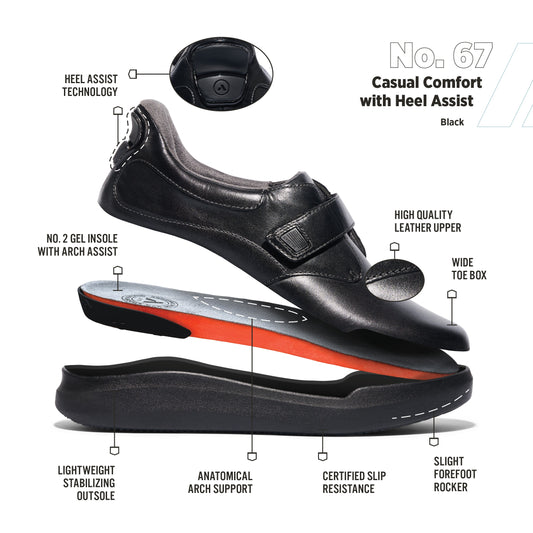 No. 67 Women's Casual Comfort with Heel Assist (Gen 2)