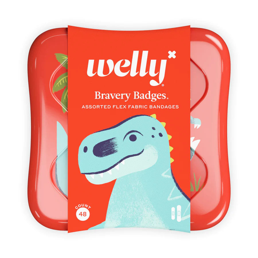 Welly Bravery Badges Dinosaur 48 Count