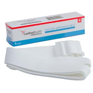 Cardinal Health Essentials Adjustable Ostomy Belt for Hollister Pouches, Large (29" -  49") 1" Width 1ct