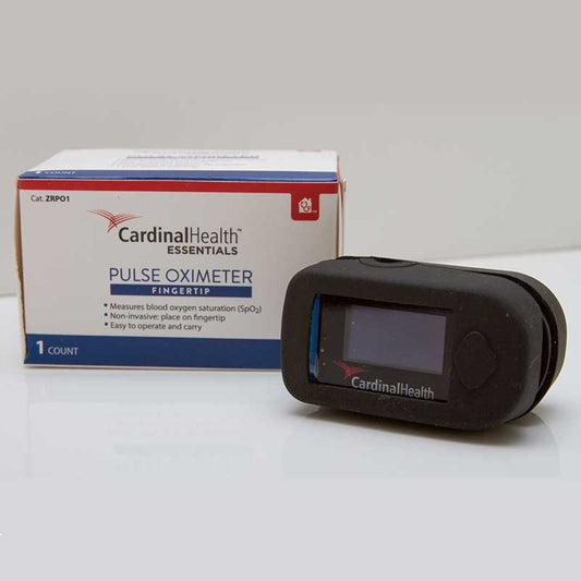 Cardinal Health Essentials Digital Portable Fingertip Pulse Oximeter 1ct