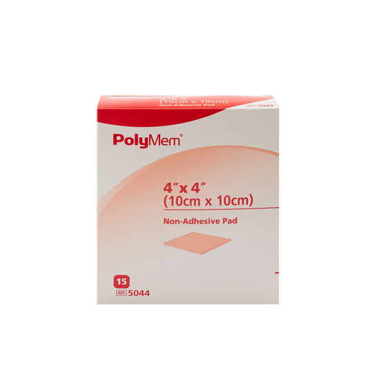 PolyMem® Foam Dressing Nonadhesive Without Border, 4 x 4 Inch