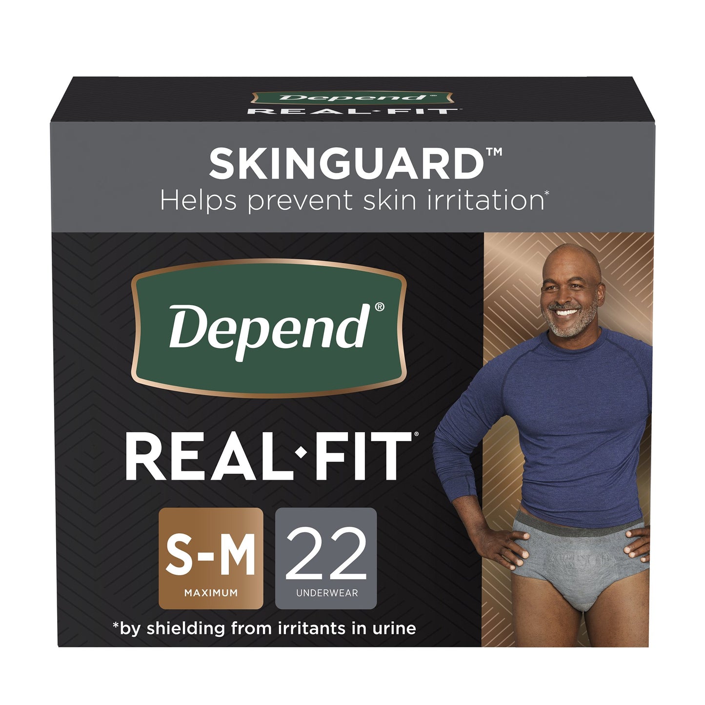 Depend® Real Fit® Maximum Absorbent Underwear