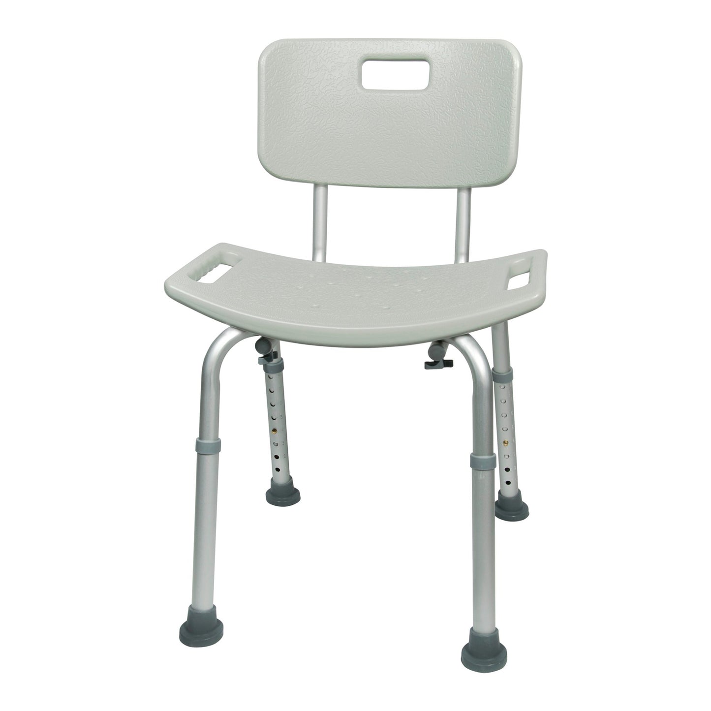 McKesson Aluminum Bath Bench, 15.5 – 19.5 Inch Height