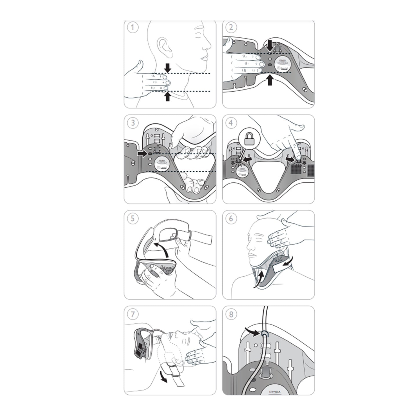Stifneck® Pedi-Select™ Extrication Cervical Collar, Pediatric