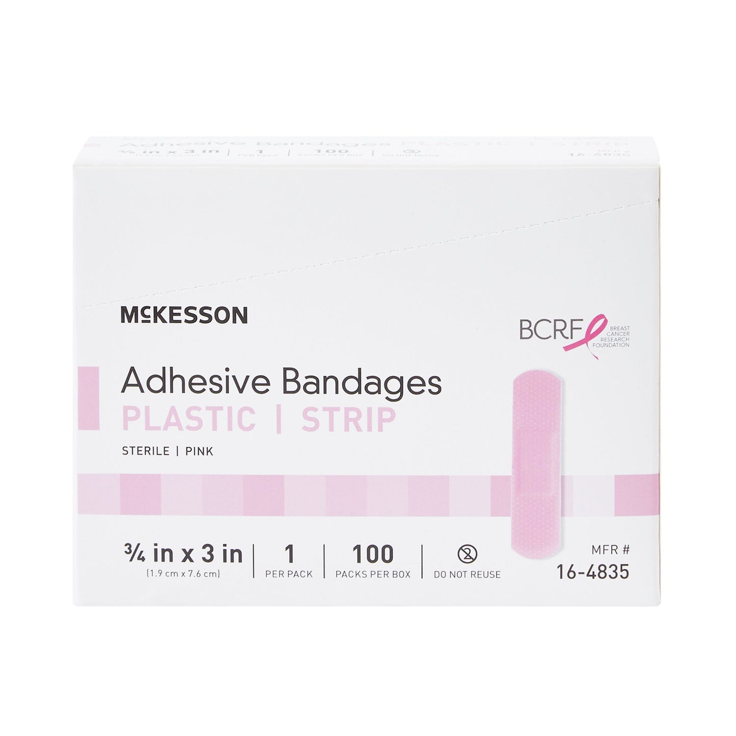 McKesson Adhesive Strip, 3/4 x 3 Inch