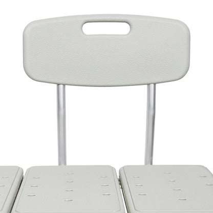 McKesson Aluminum Transfer Bench with Reversible Back