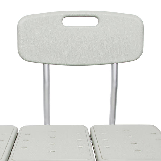 McKesson Aluminum Transfer Bench with Reversible Back