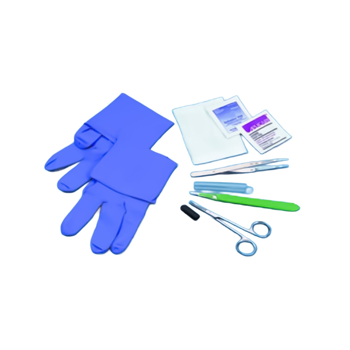Busse Hospital Disposables Sharp Debridement Tray
