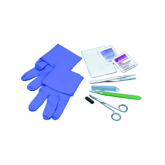 Busse Hospital Disposables Sharp Debridement Tray