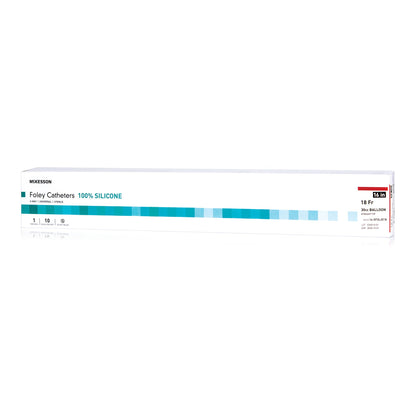 McKesson Silicone Foley Catheter, 2-Way