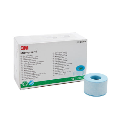 3M™ Micropore™ S Silicone Medical Tape, Blue
