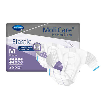 MoliCare® Premium Elastic 8 Drop Absorbency Incontinence Briefs