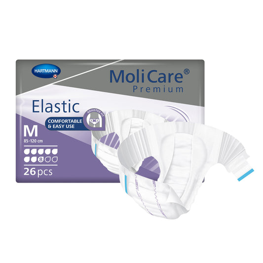 MoliCare® Premium Elastic 8 Drop Absorbency Incontinence Briefs