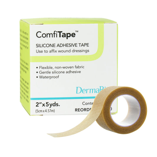 ComfiTape™ Silicone Medical Tape, 2 Inch x 5 Yard