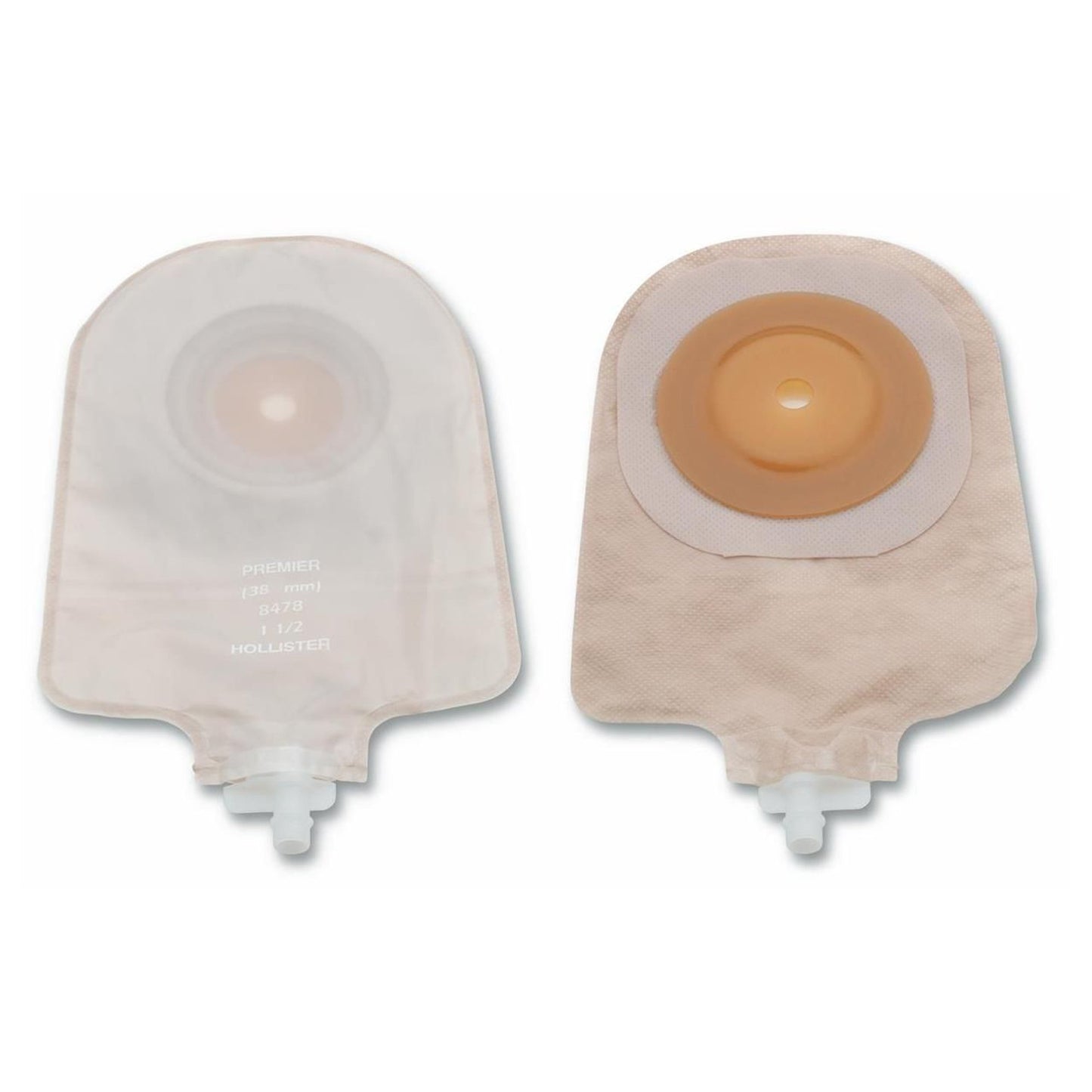 Premier™ One-Piece Drainable Transparent Urostomy Pouch, 9 Inch Length