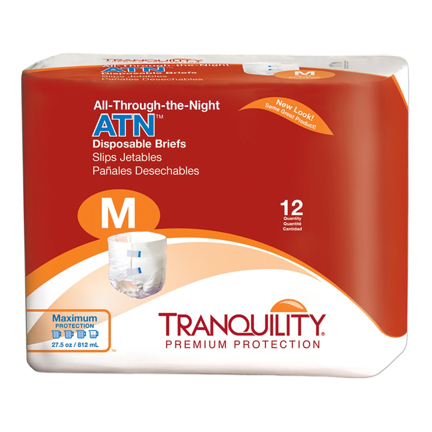 Tranquility® ATN Maximum Protection Incontinence Brief