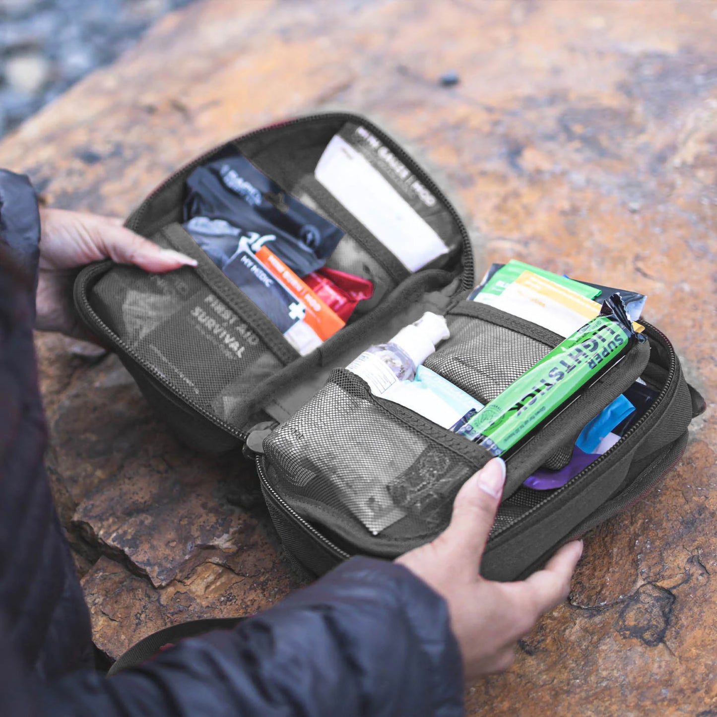 My Medic™ MyFak Mini Pro First Aid Kit, Black