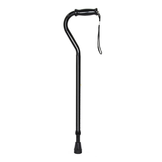 McKesson Steel Offset Cane, 29-3/4 – 37-3/4 Inch Height