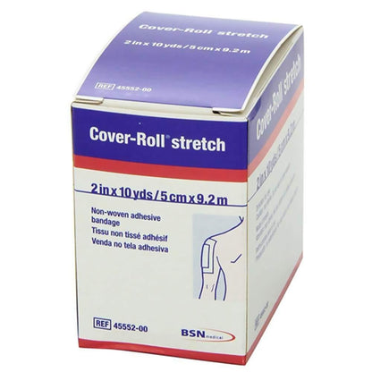 Cover-Roll® Stretch Nonwoven Polyester Dressing Retention Tape, 2 Inch x 10 Yard