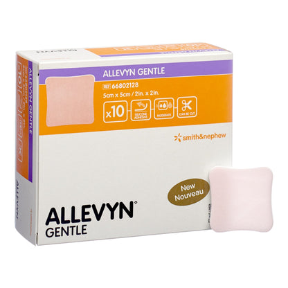 Allevyn Gentle Border Silicone Foam Dressing
