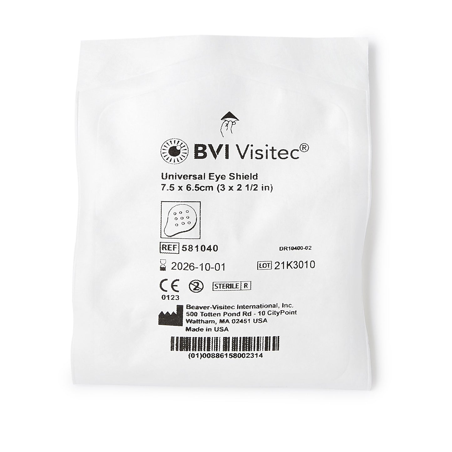 BD Visitec™ Eye Protector, 2-1/2 x 3 Inch