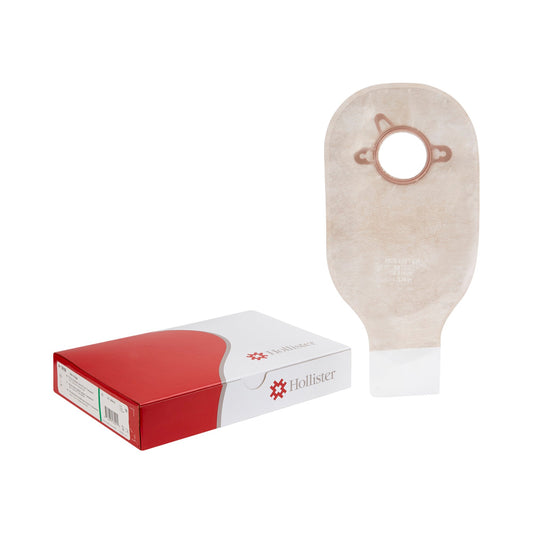 New Image™ 2-Piece Transparent Colostomy Pouch, Pre-cut to Fit 70 mm