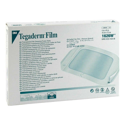 3M™ Tegaderm™ Transparent Film Dressing, 4 x 4-3/4 Inch