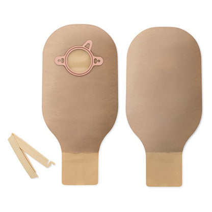 New Image™ 2-Piece Beige Ostomy Pouch, Pre-cut to Fit 44 mm Stomas