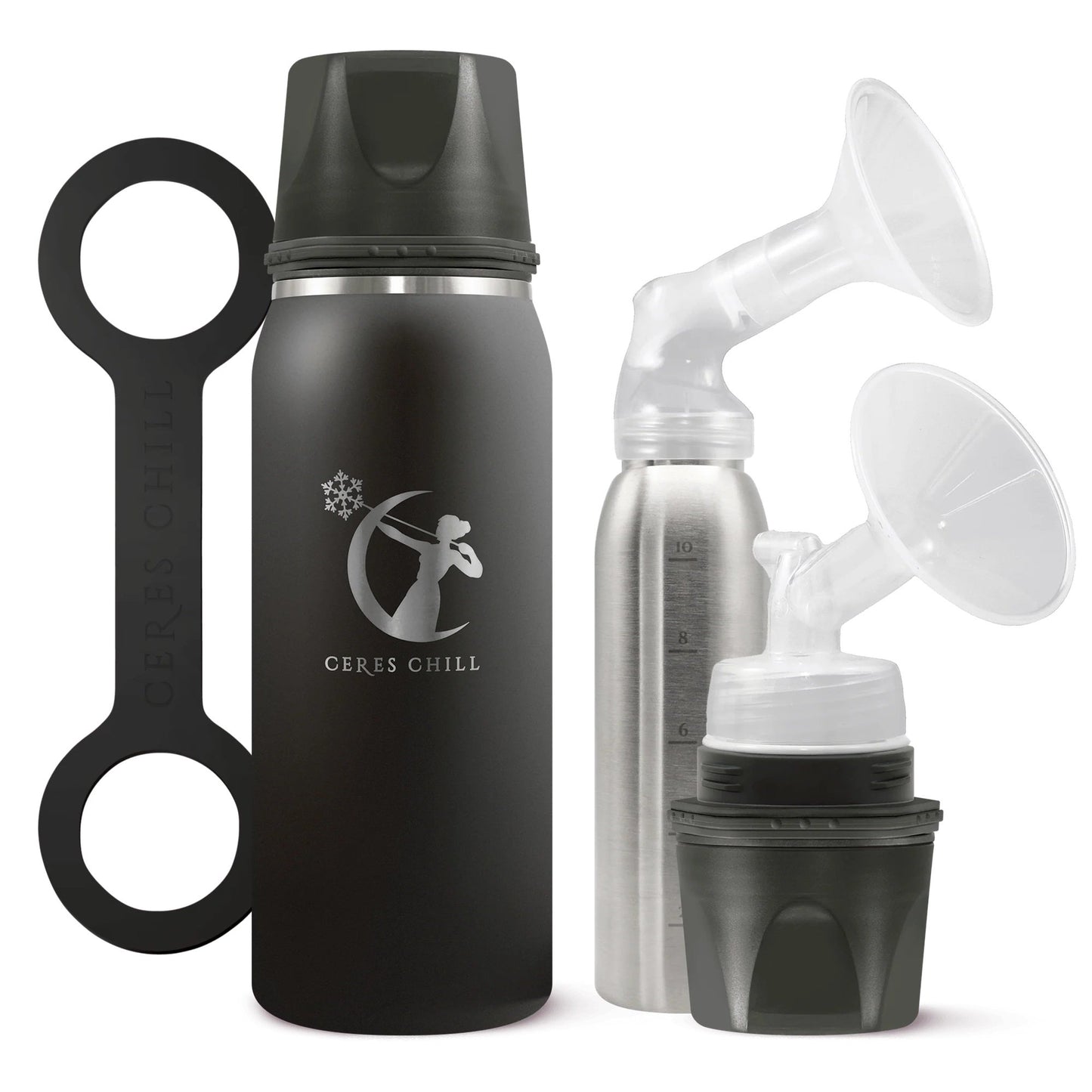 Ceres Chill OG Stainless Steel Breast Milk Chiller Container, 27 oz.