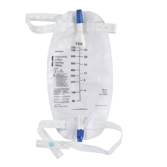 McKesson Urinary Leg Bag, 750 mL