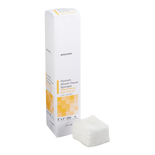 McKesson USP Type VII Gauze Sponge, 2 x 2 Inch