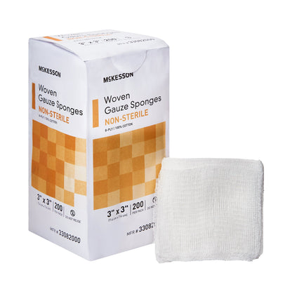 McKesson Gauze Sponge, 3 x 3 Inch