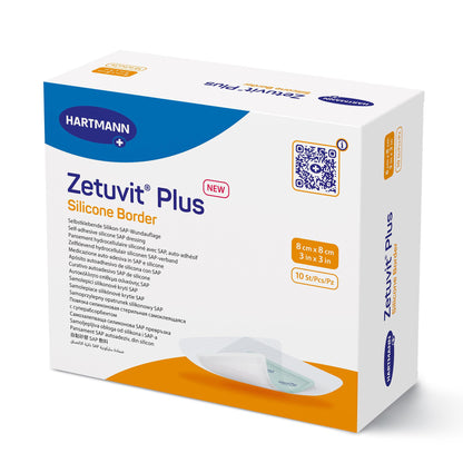 Zetuvit® Plus Silicone Border Super Absorbent Dressing