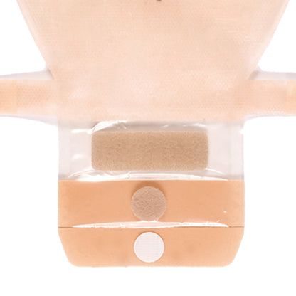 Assura® Flat One-Piece Transparent Colostomy Pouch, Cut to fit Stomas 10 – 76 mm