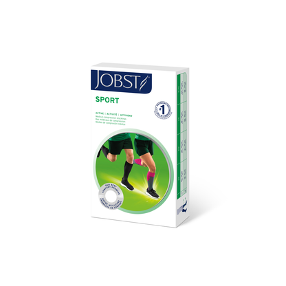 JOBST® Sport Knee High 15-20 mmHg Compression Socks Closed Toe