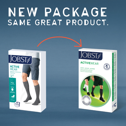 JOBST® ActiveWear Knee High 15-20 mmHg Compression Socks Closed Toe