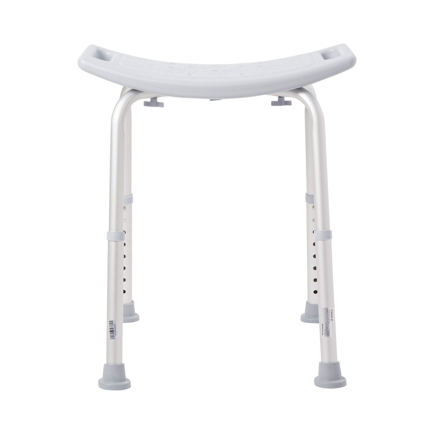McKesson Aluminum Bath Bench Without Backrest, 15.5 – 19.5 Inch