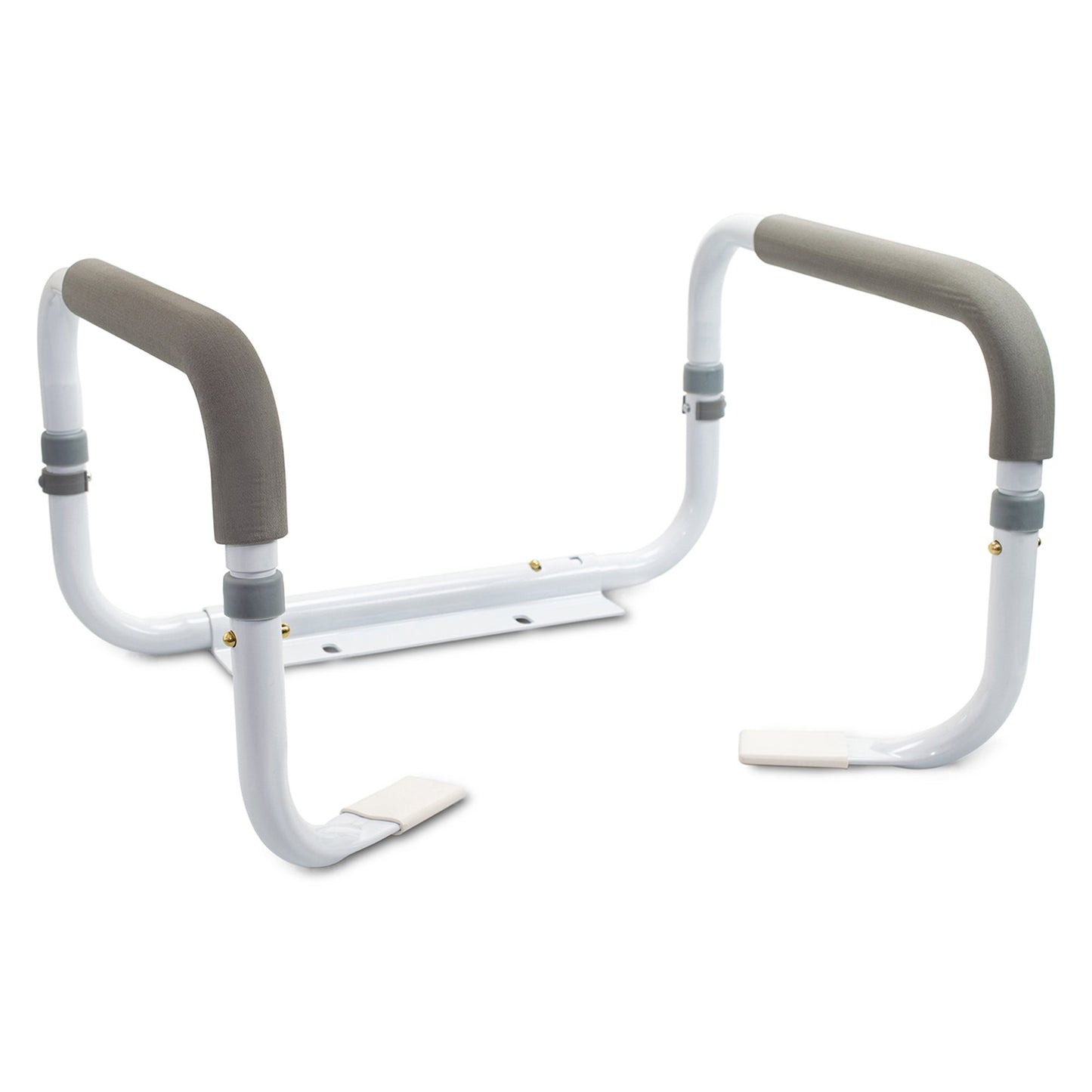 McKesson Toilet Safety Rail, White Steel