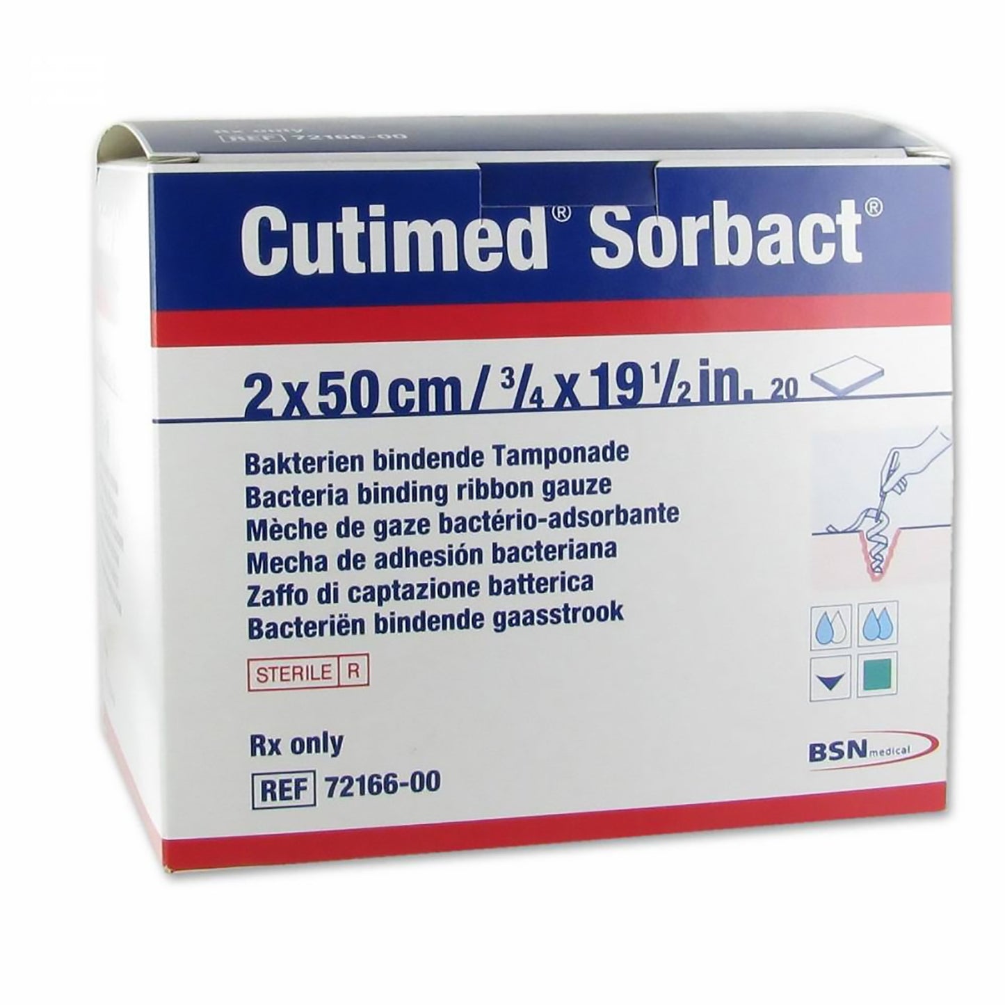 Cutimed® Sorbact® Antimicrobial Mesh Dressing