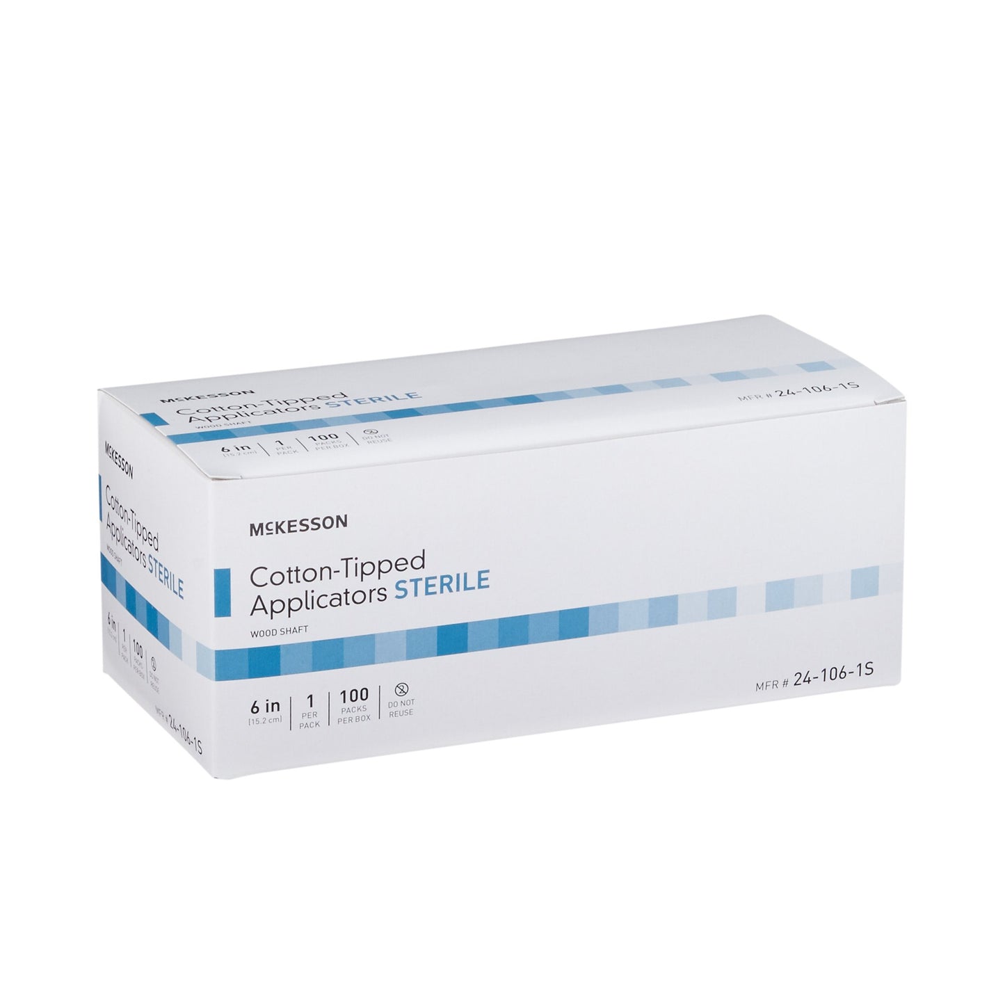 McKesson Sterile Swabsticks, Cotton Tip