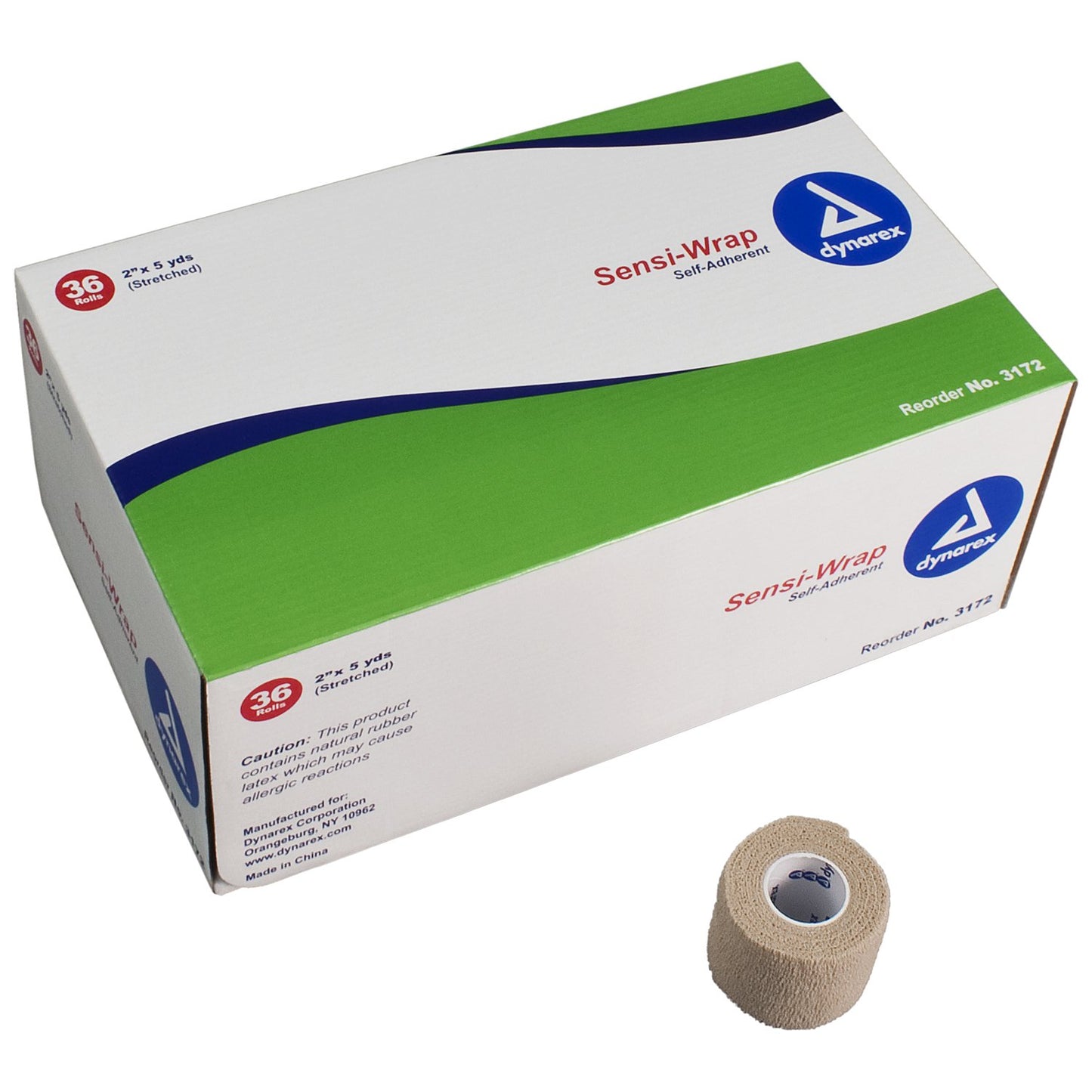Sensi-Wrap Self-adherent Closure Cohesive Bandage