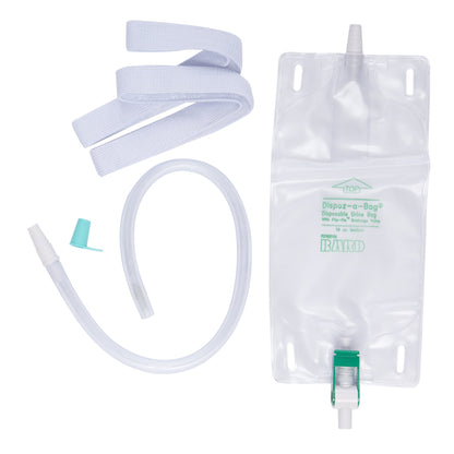 Bard® Dispoz-a-Bag® Urinary Leg Bag, Flip-Flo™ Valve